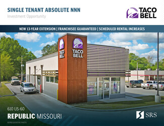 Plus de détails pour 610 Us Highway 60 E, Republic, MO - Vente au détail à vendre