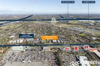 1091 Stud Rd, Rowville, VIC - Aerial  map view - Image1
