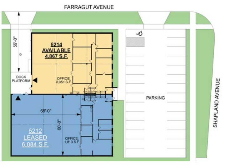 9742 W Foster Ave, Rosemont, IL à louer Plan d  tage- Image 1 de 1