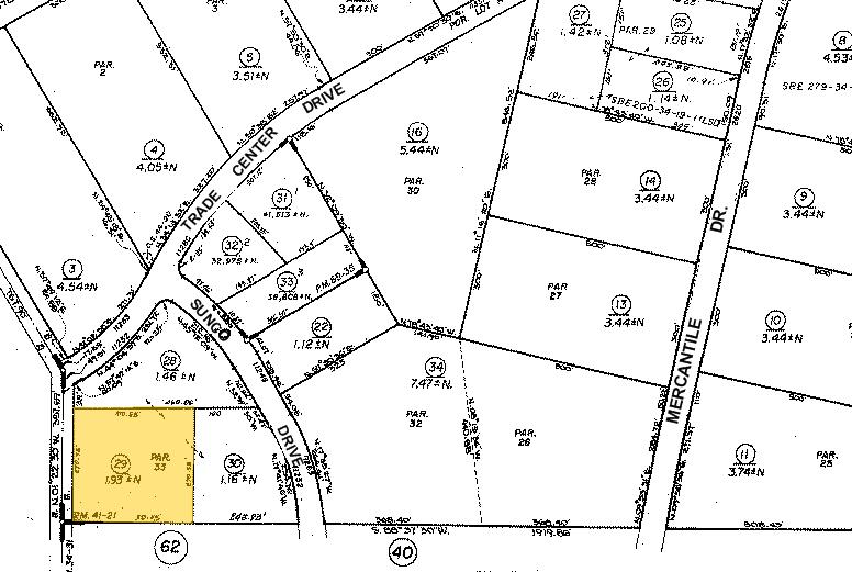 2689 Citrus Rd, Rancho Cordova, CA for lease - Plat Map - Image 2 of 6