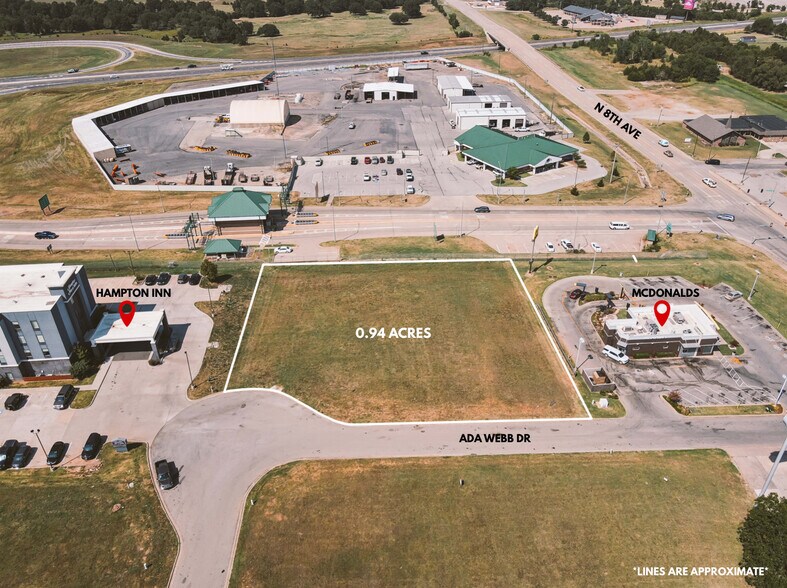 Ada Webb Drive, Stroud, OK à vendre - Aérien - Image 1 de 17