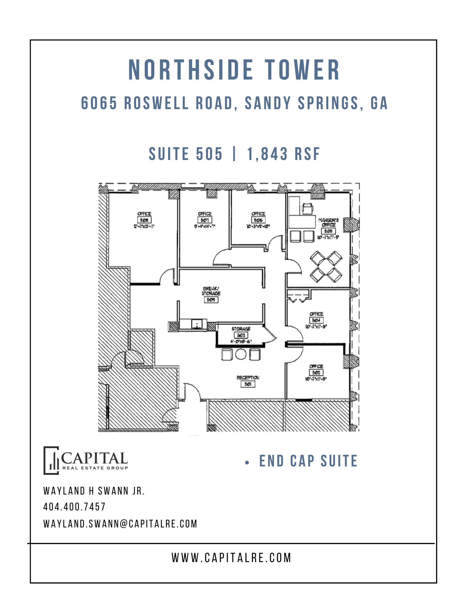 6065 Roswell Rd NE, Atlanta, GA for lease Floor Plan- Image 1 of 1