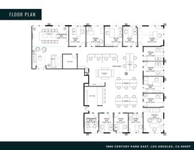 1880 Century Park E, Los Angeles, CA for lease Floor Plan- Image 1 of 22