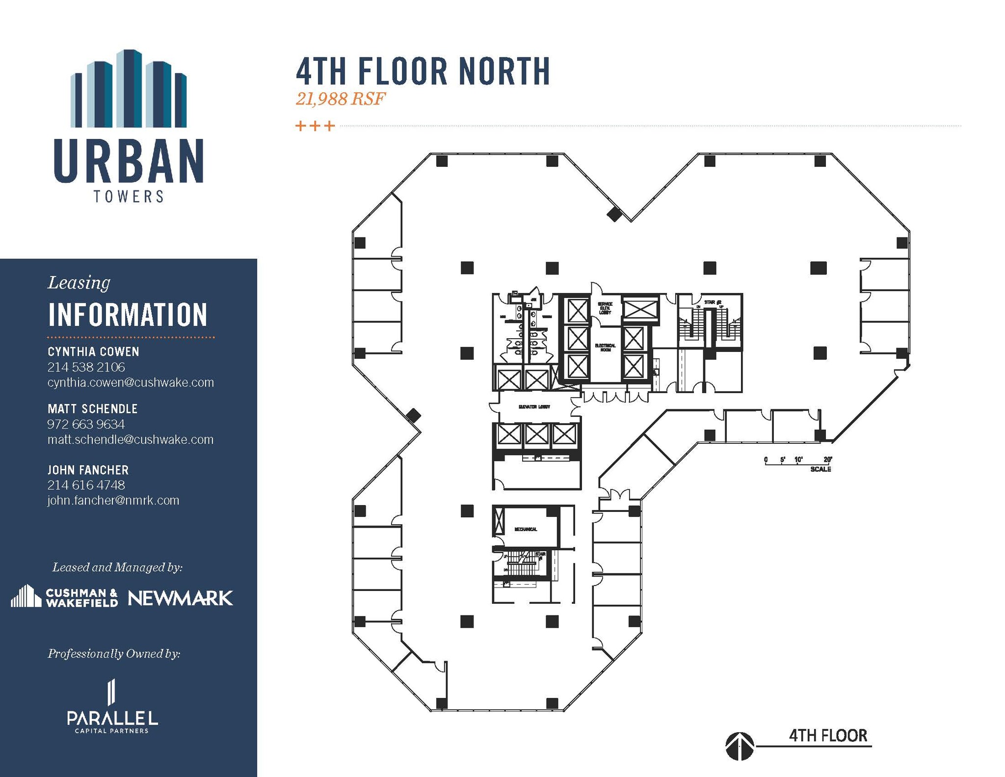 222 W Las Colinas Blvd, Irving, TX à louer Plan d’étage- Image 1 de 1