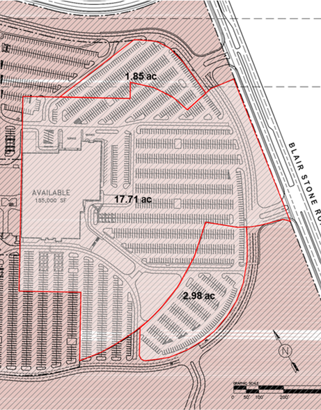 1500 Apalachee Pky, Tallahassee, FL for lease - Site Plan - Image 3 of 4