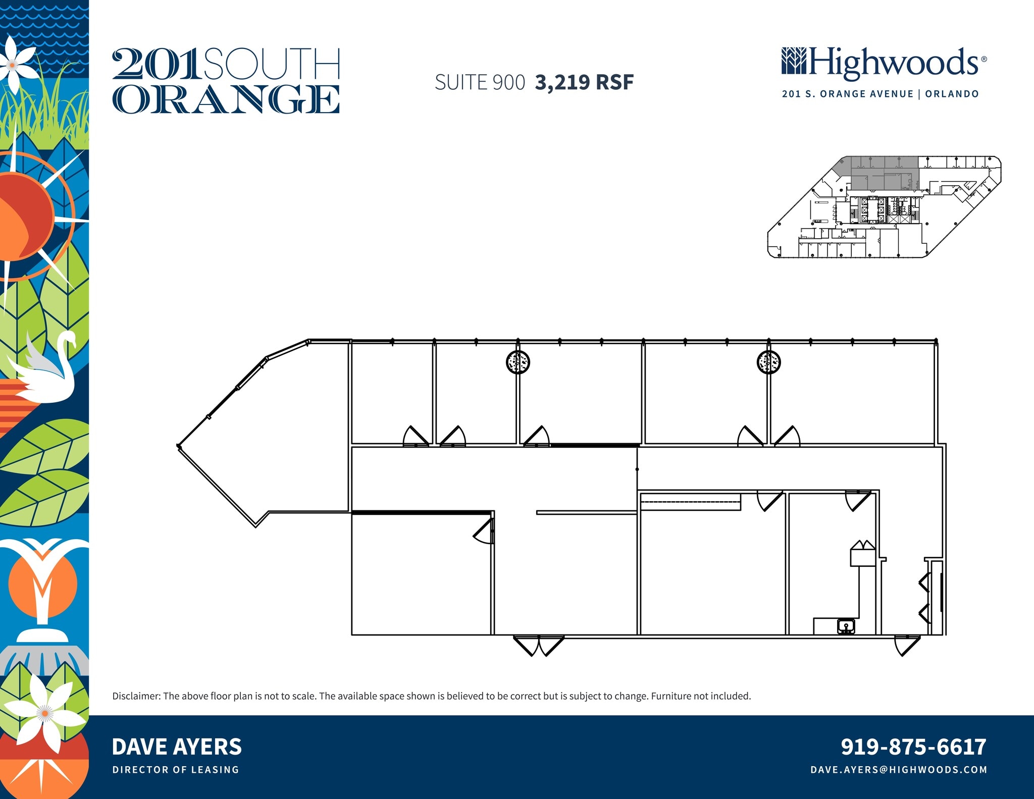 201 S Orange Ave, Orlando, FL for lease Site Plan- Image 1 of 1