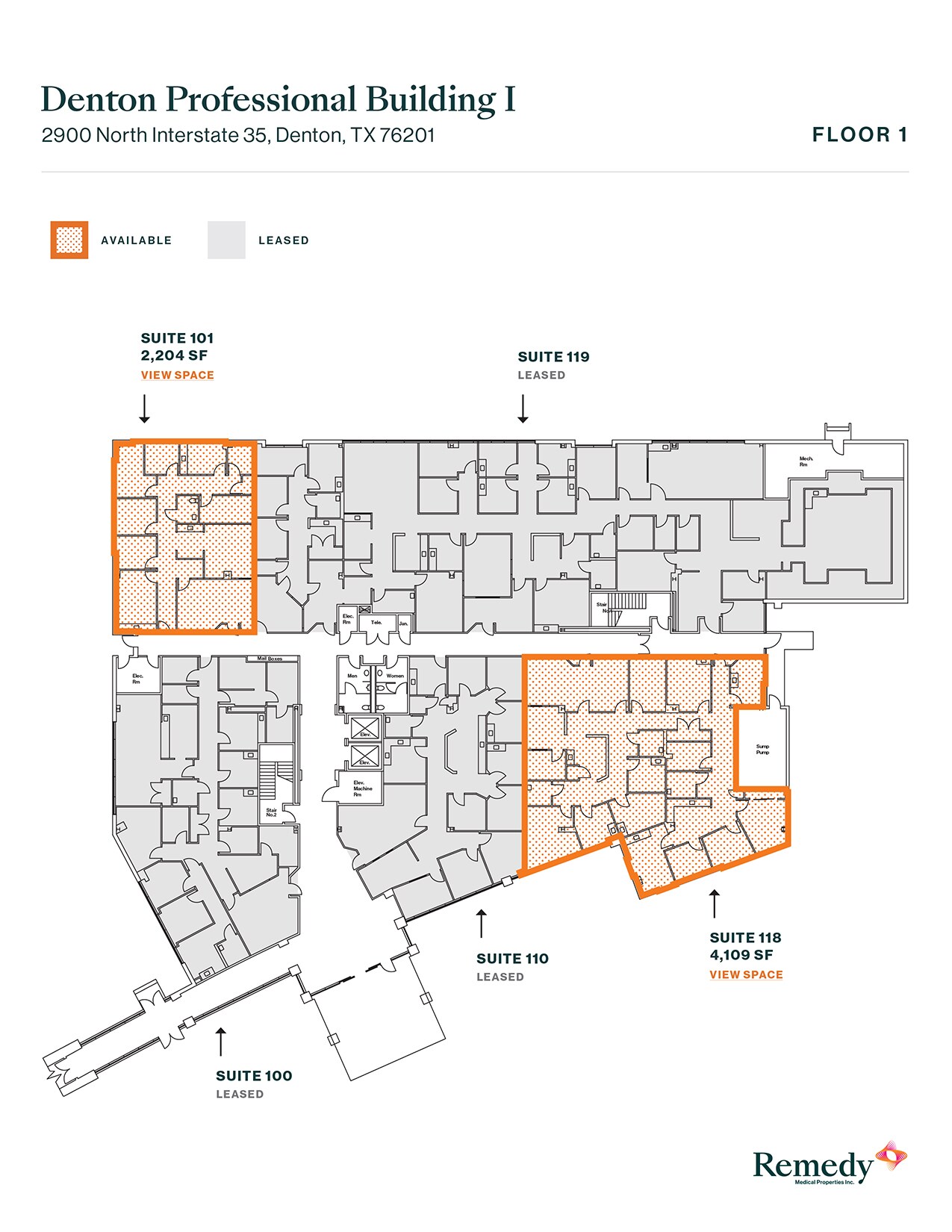 2900 Interstate 35, Denton, TX for lease Floor Plan- Image 1 of 1