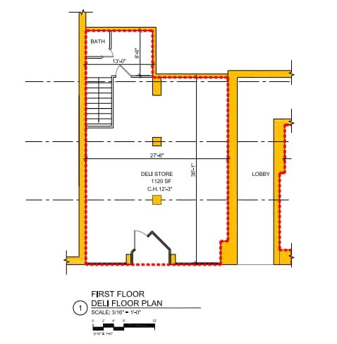 244-252 W 27th St, New York, NY à louer Plan d’étage- Image 1 de 2