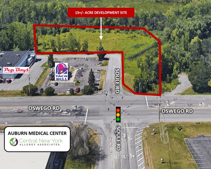 Oswego Road, Liverpool, NY for sale - Aerial - Image 2 of 4
