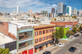 1080-1084 Folsom St, San Francisco, CA - Aerial map view