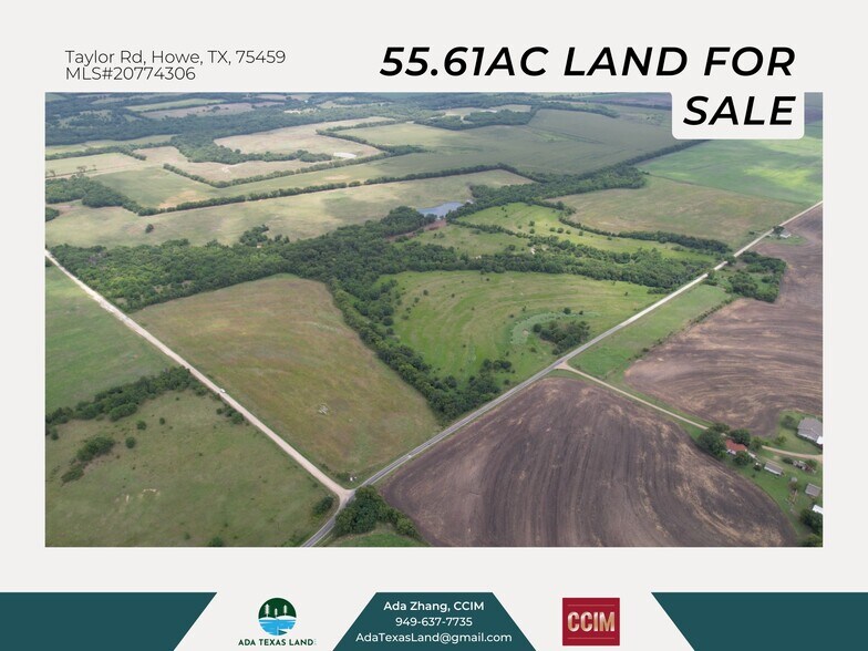 TBD Taylor Road, Dorchester, TX for sale - Aerial - Image 1 of 11