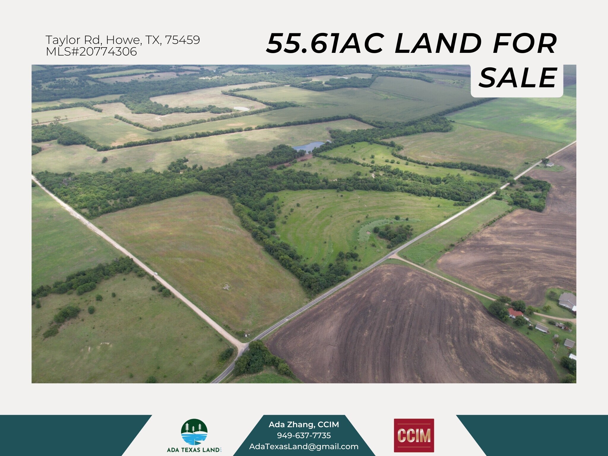 TBD Taylor Road, Dorchester, TX à vendre Aérien- Image 1 de 12