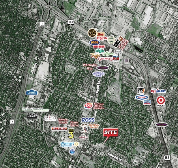 2020 W Anderson Ln, Austin, TX à vendre - Aérien - Image 3 de 6