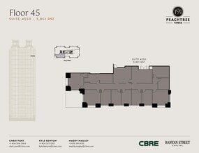191 Peachtree St NE, Atlanta, GA for lease Floor Plan- Image 1 of 1