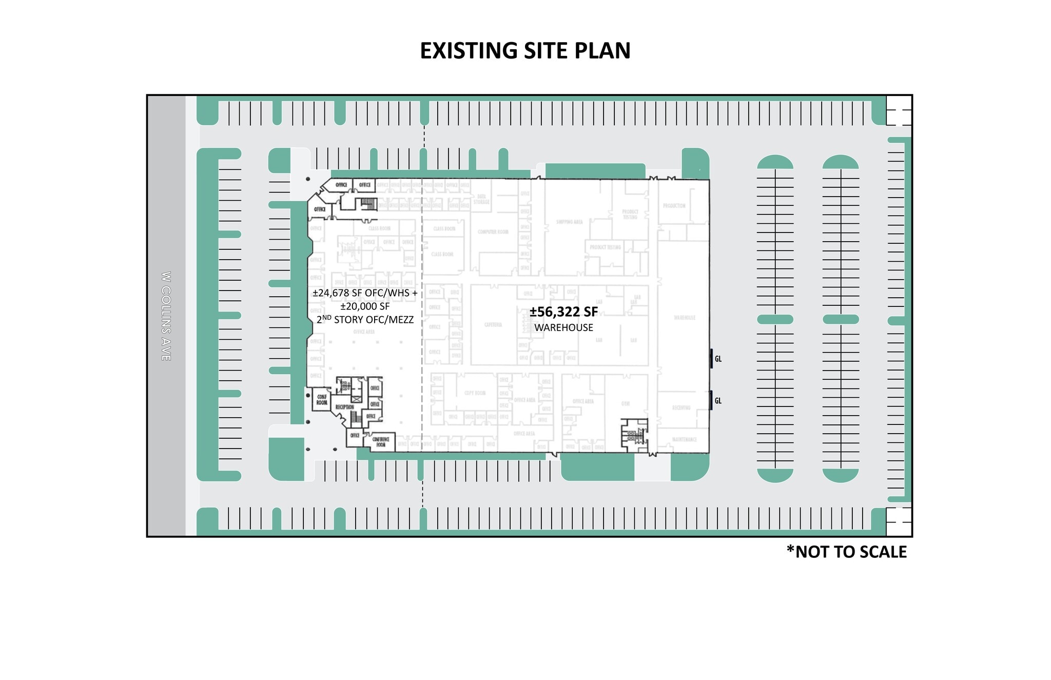 1717 W Collins Ave, Orange, CA à louer Plan de site- Image 1 de 14