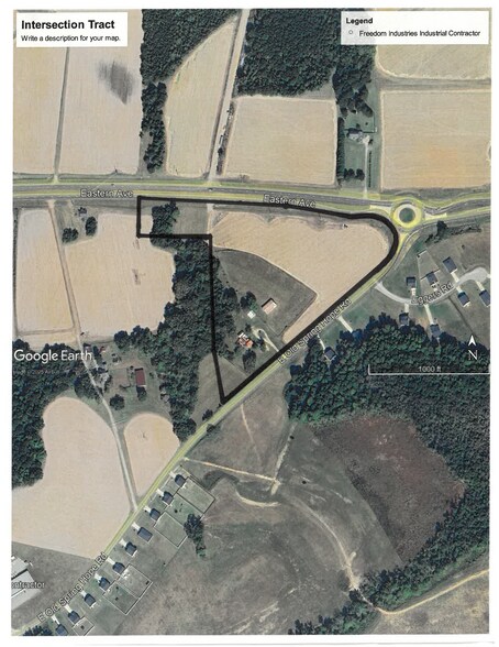 00 Eastern Ave, Rocky Mount, NC à vendre - Aérien - Image 2 de 4