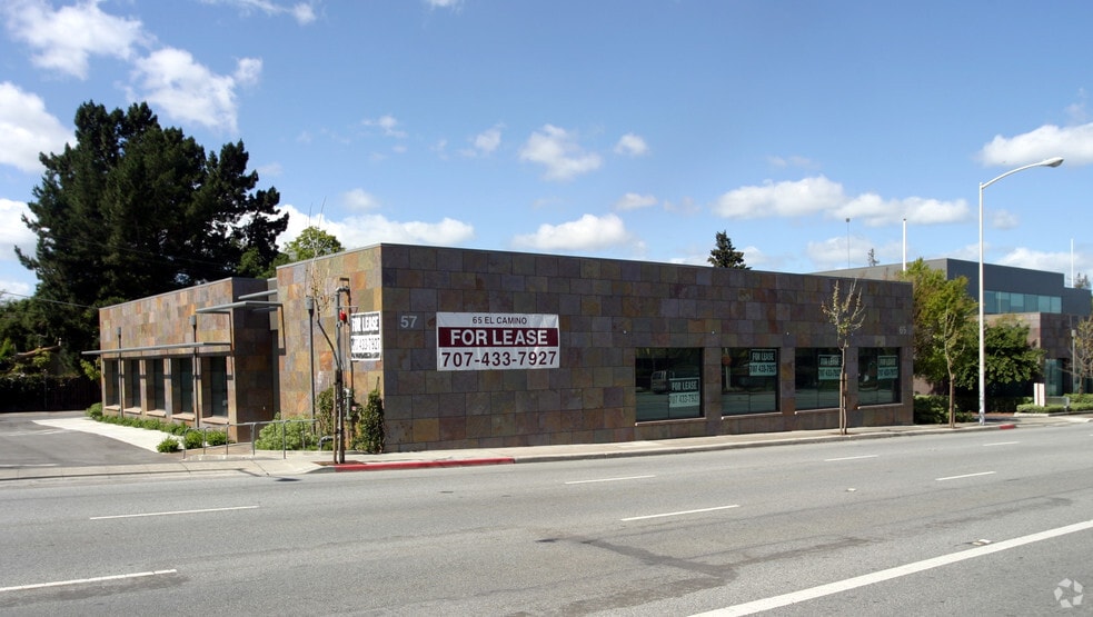 57-65 El Camino Real, Menlo Park, CA for lease - Building Photo - Image 2 of 5