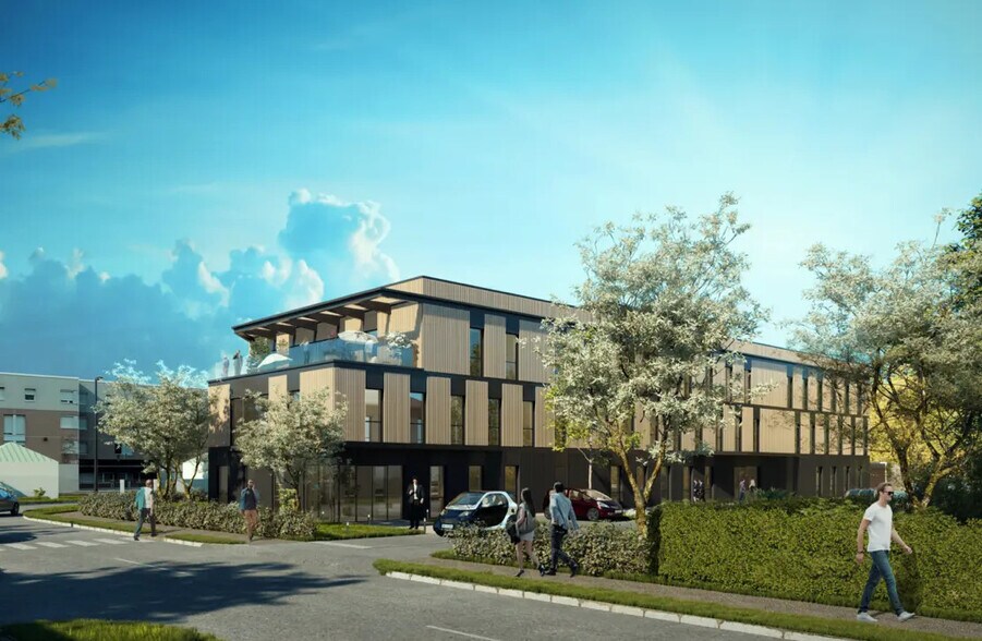 Bureau dans Savigny-le-Temple à louer - Photo du bâtiment - Image 1 de 5