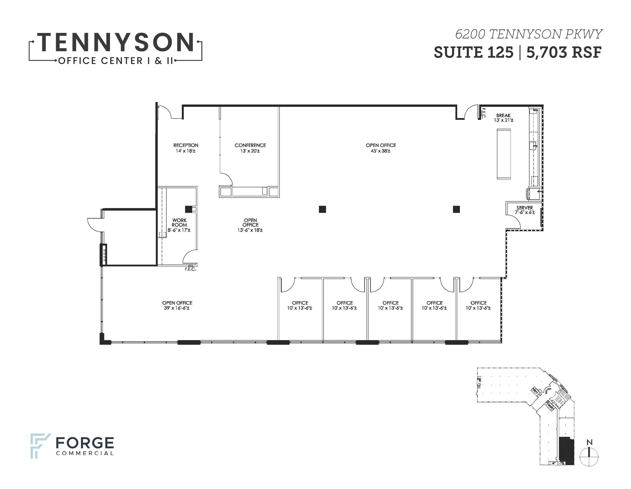 6100 Tennyson Pky, Plano, TX for lease Floor Plan- Image 1 of 2