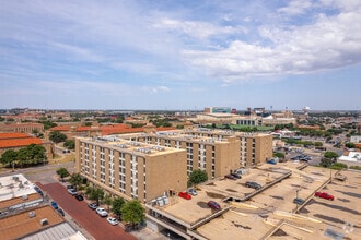 1001 University Ave, Lubbock, TX - Aérien Vue de la carte