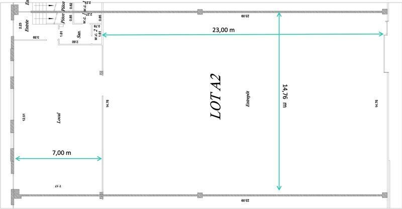 Flex dans Gennevilliers à louer - Plan d’étage - Image 3 de 4