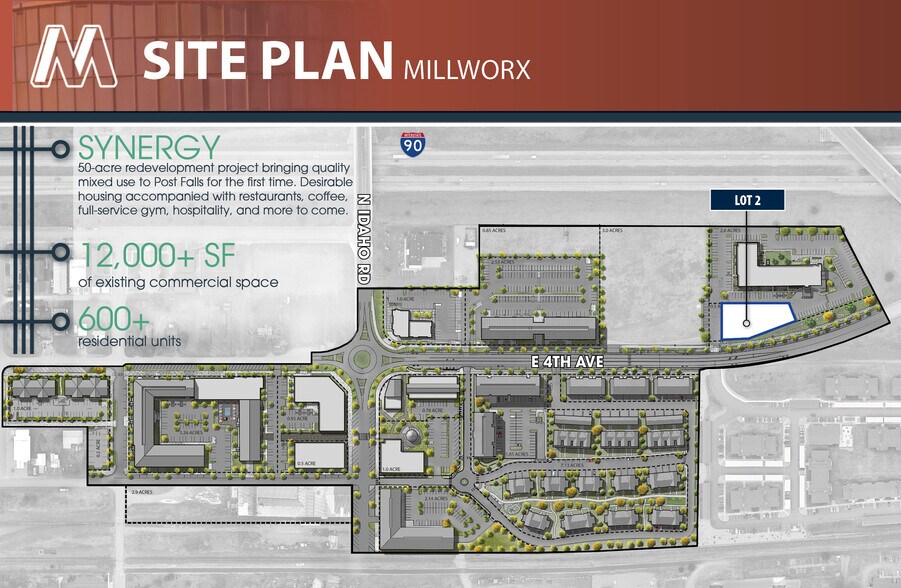 1091 E 4th Ave, Post Falls, ID à louer - Photo du bâtiment - Image 3 de 4