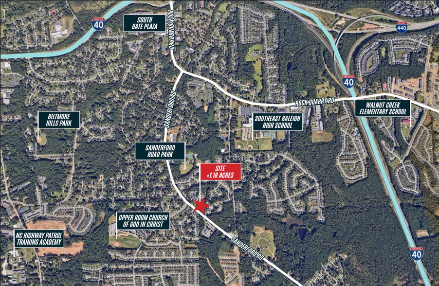 3009 Sanderford Rd, Raleigh, NC for sale - Building Photo - Image 1 of 7