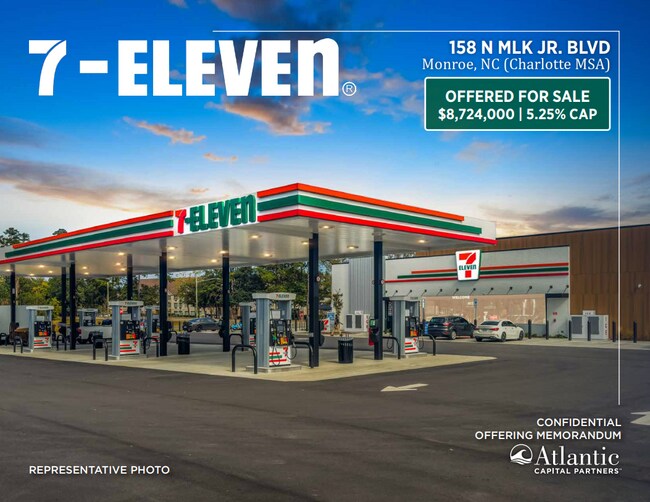 Plus de détails pour 158 N M L King Jr Blvd, Monroe, NC - Commerce de détail à vendre