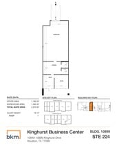 10849 Kinghurst Dr, Houston, TX à louer Plan de site- Image 1 de 1