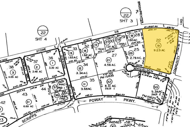 12760 Danielson Ct, Poway, CA à louer - Plan cadastral - Image 3 de 3