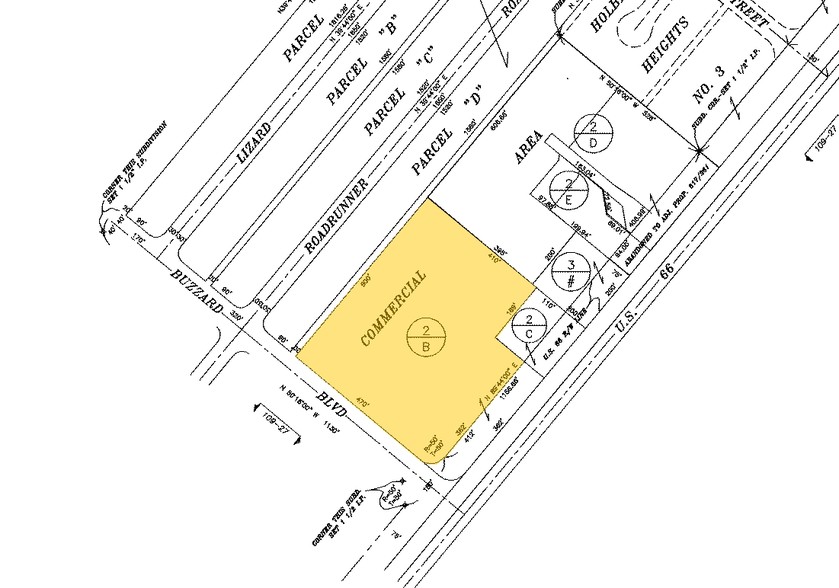 1501-1531 Navajo Blvd, Holbrook, AZ à louer - Plan cadastral - Image 2 de 25