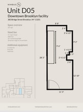 383 Bridge St, Brooklyn, NY à louer Plan d’étage- Image 2 de 2
