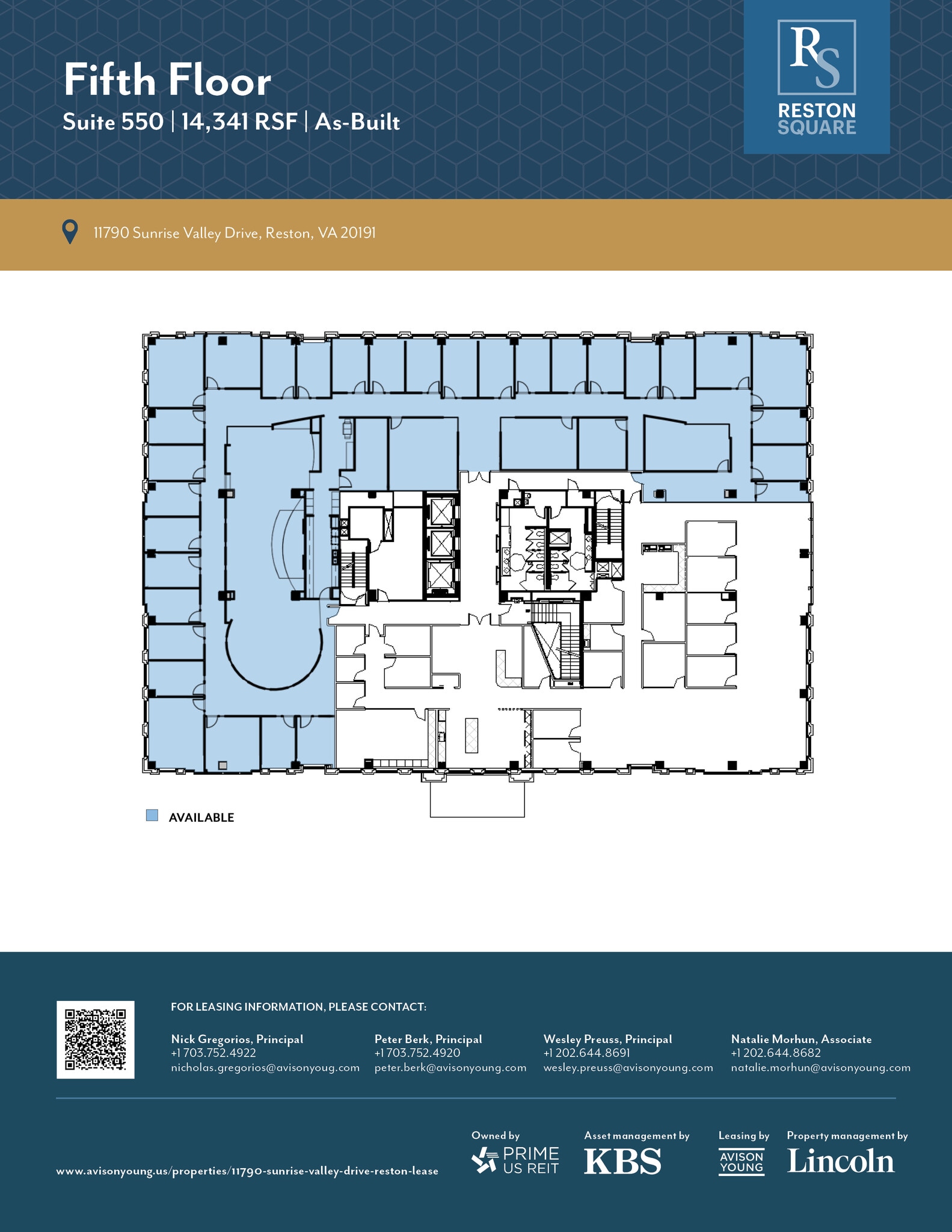 11790 Sunrise Valley Dr, Reston, VA for lease Floor Plan- Image 1 of 1
