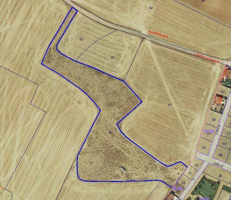 Land in Aldeatejada, Salamanca for lease Site Plan- Image 1 of 2