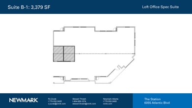 3081 Holcomb Bridge Rd, Norcross, GA for lease Floor Plan- Image 1 of 2
