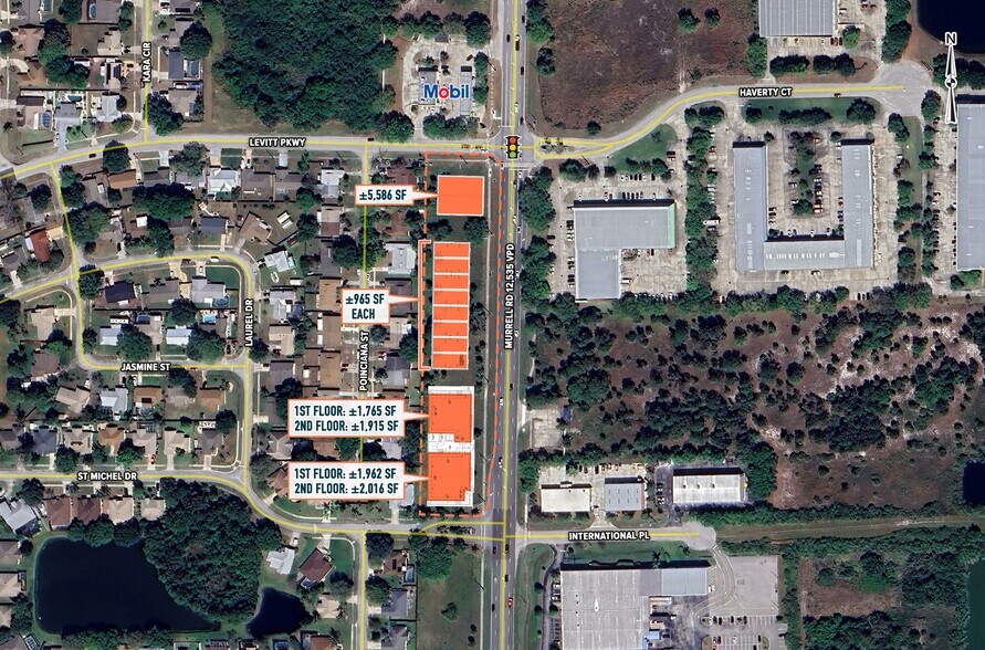 2305 Murrell rd, Rockledge, FL à louer - Aérien - Image 2 de 5