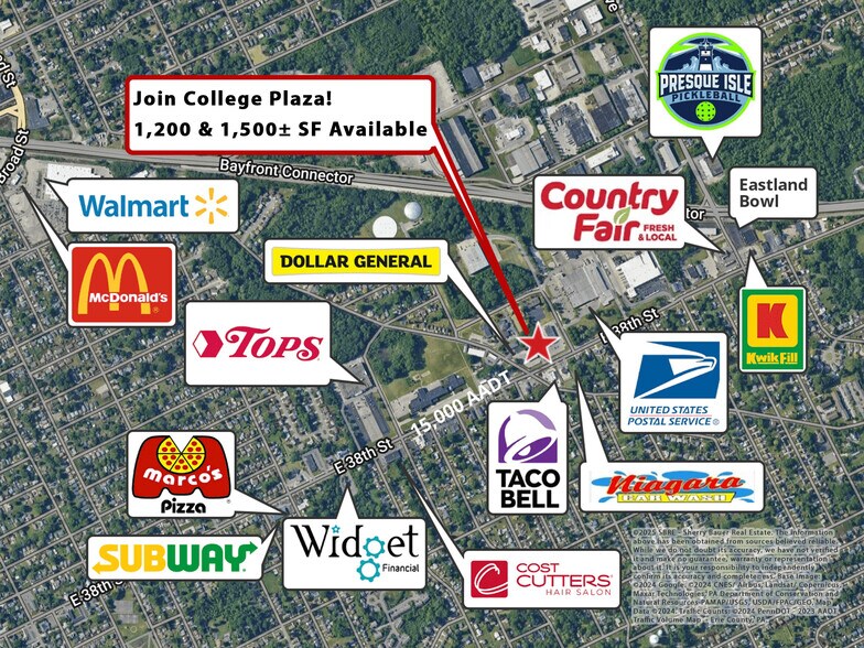 2018-2028 E 38th St, Erie, PA à louer - Aérien - Image 2 de 21