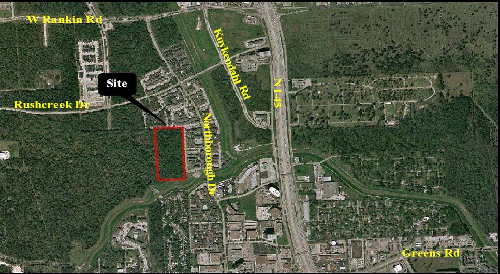 Ella Blvd. and Rushcreek Dr. +/- 13.47 AC, Houston, TX à vendre - Photo principale - Image 1 de 2