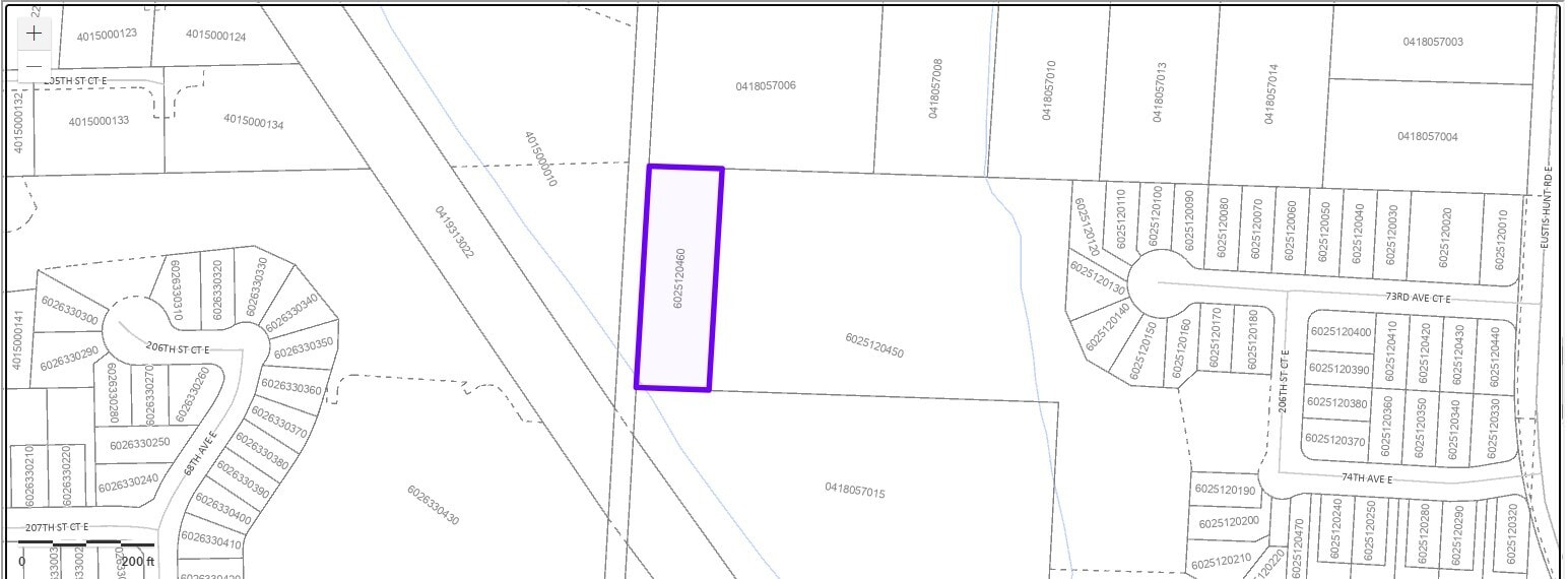 0 70th Ave, Spanaway, WA à vendre Plan cadastral- Image 1 de 3