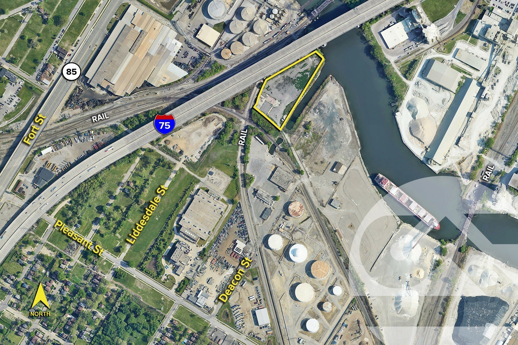 12200 Pleasant St, Detroit, MI à vendre Photo du bâtiment- Image 1 de 2