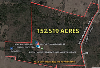 Plus de détails pour 1619 County Road 156 Rd, Whitesboro, TX - Terrain à vendre