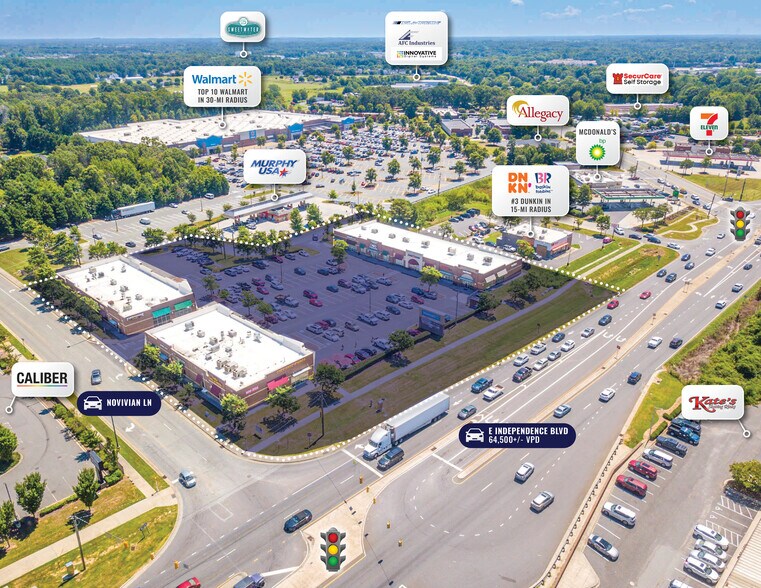 Shoppes at Indian Trail portefeuille de 3 propriétés à vendre sur LoopNet.ca - Photo du bâtiment - Image 3 de 10