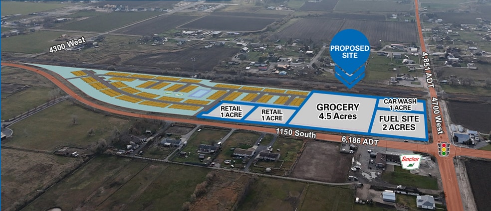 1150 S 4700 W, Ogden, UT for lease - Aerial - Image 2 of 3