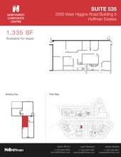 2500 W Higgins Rd, Hoffman Estates, IL à louer Plan d’étage- Image 1 de 1