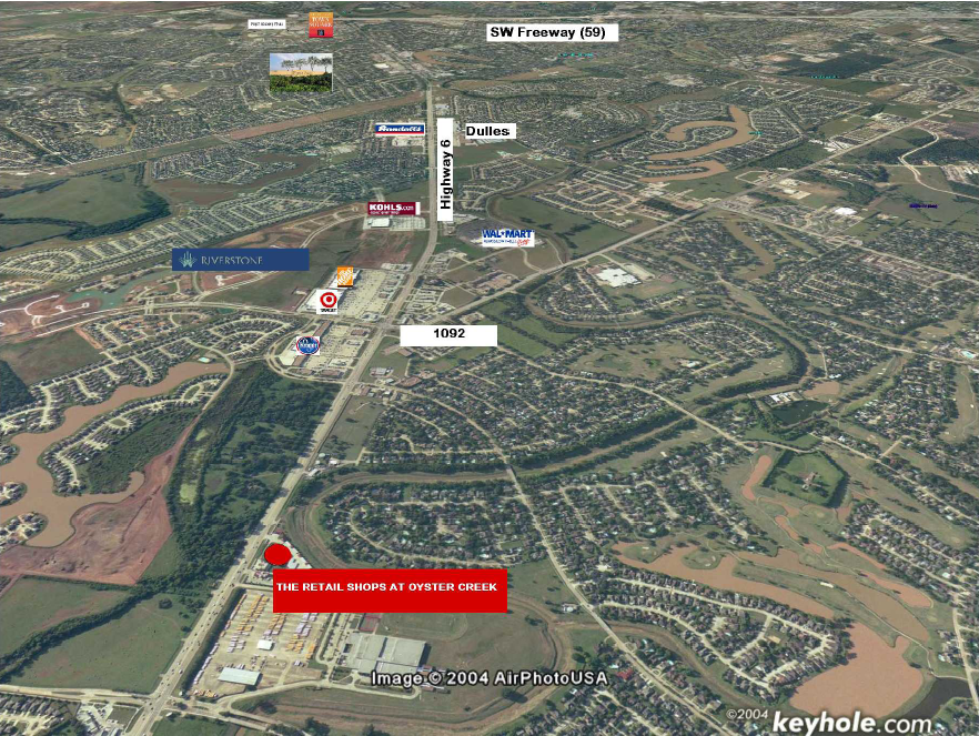 6705 Hwy 6, Missouri City, TX - AERIAL map view - Image1