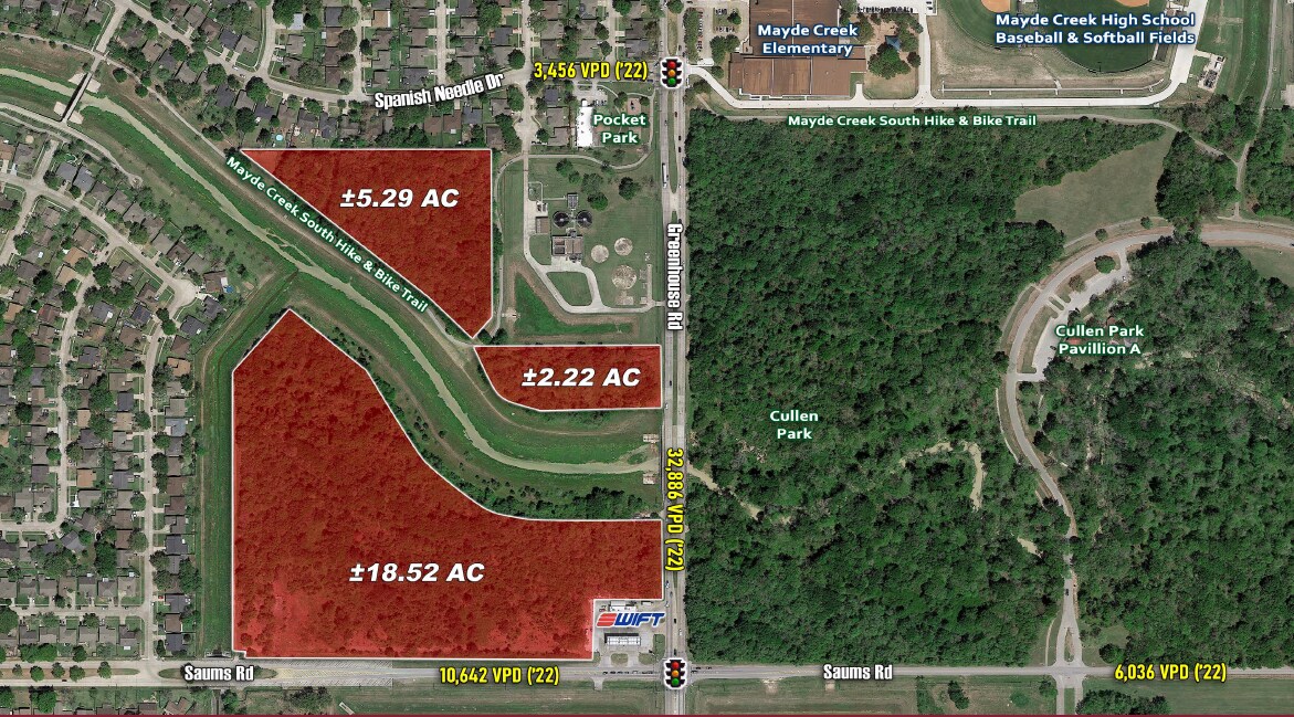 19210 Greenhouse & Saums Rd, Houston, TX à vendre Photo principale- Image 1 de 1