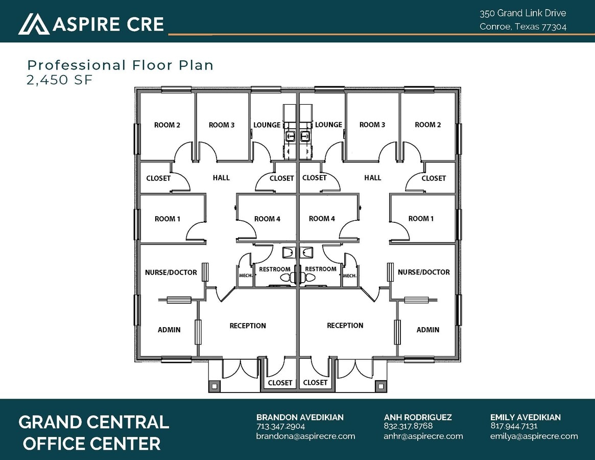 350 Grand Link Dr, Conroe, TX 77304 - Unit 402 -  - Floor Plan - Image 1 of 8