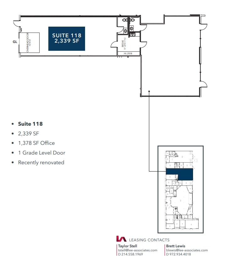 11550 Plano Rd, Dallas, TX for lease Floor Plan- Image 1 of 1