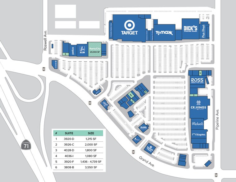 3808-3860 Grand Ave, Chino, CA à louer - Plan de site - Image 2 de 32