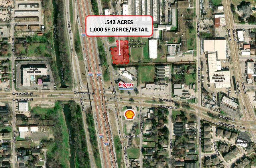 227 Tarver St, Houston, TX for sale - Aerial - Image 2 of 4